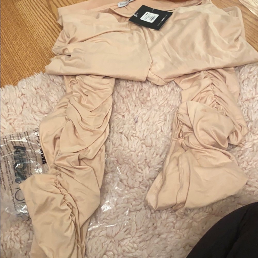 Stacked Honey High Rise Pant - Taupe - Picture 6 of 6